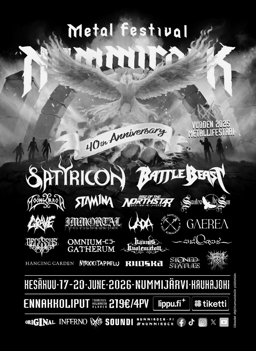 Nummirock Expands Its Anniversary Line-Up