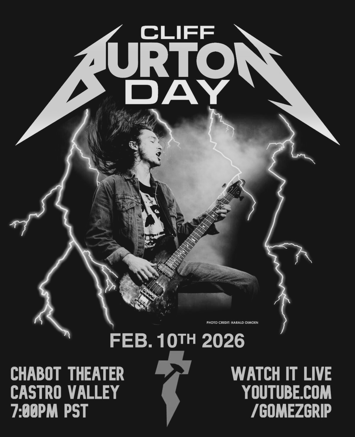 Cliff Burton Day 2026 Honors the Damage Inc. Era in Castro Valley