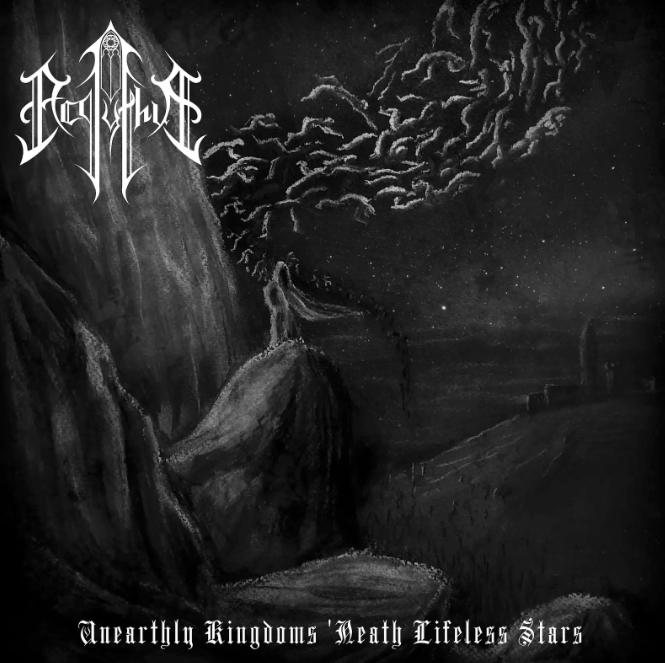 Finnish old-school black metal band Acolythus released their debut album Unearthly Kingdoms 'Neath Lifeless Stars