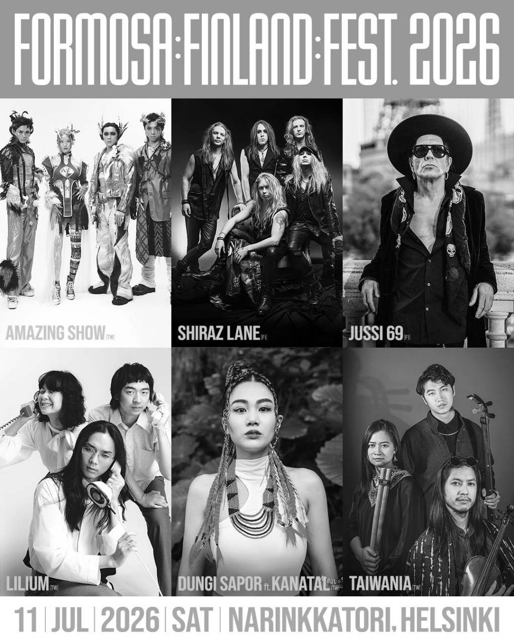 Formosa : Finland : Fest. Returns to Helsinki With Taiwanese and Finnish Rock, Street Food and Cultural Experiences