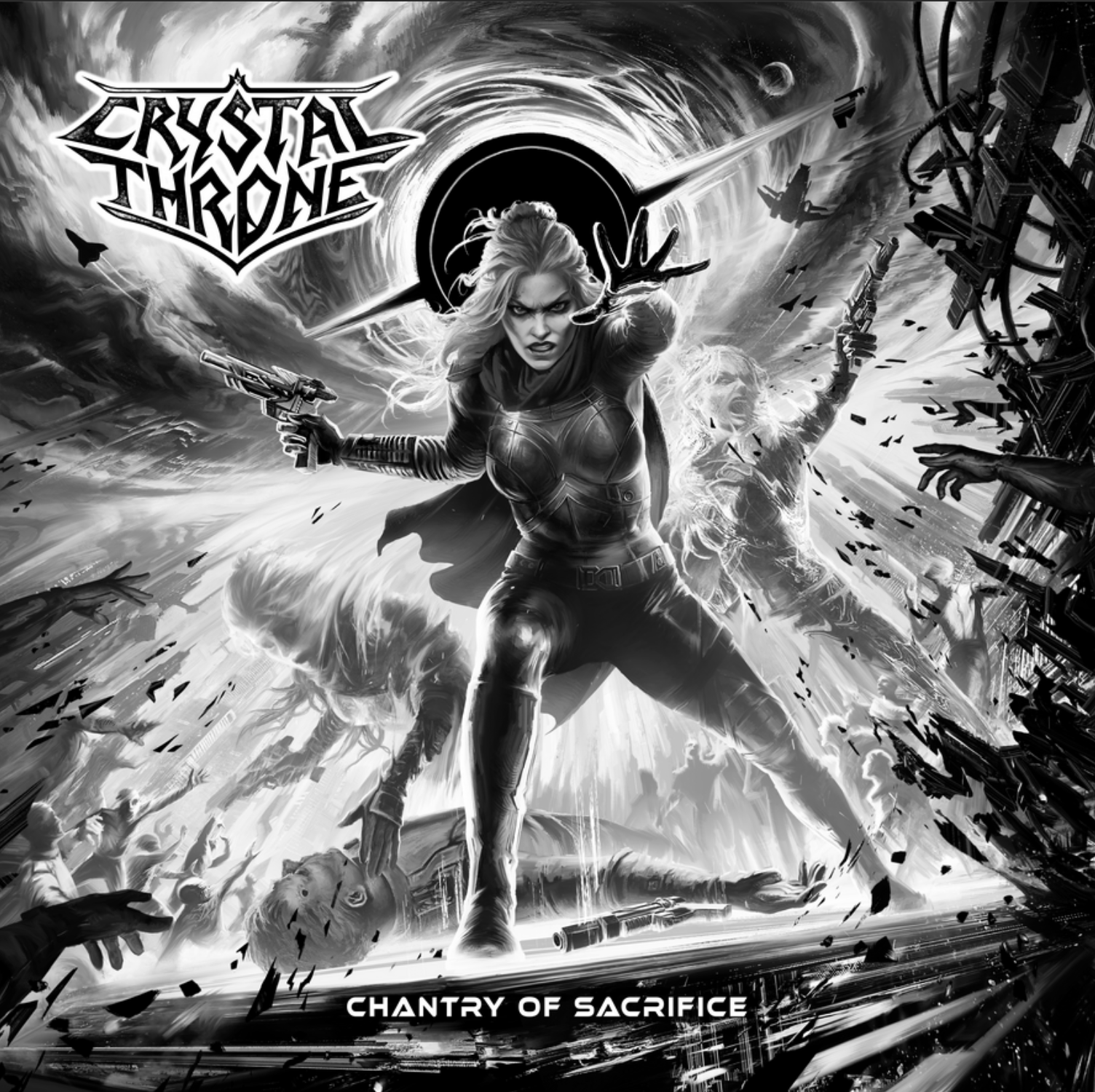 CRYSTAL THRONE travel to the year 5150 on new concept album Chantry Of Sacrifice