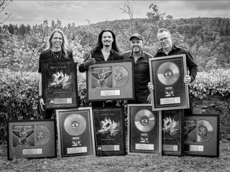 Apocalyptica Celebrates Double Platinum and Two Gold Certifications in the&nbsp;US